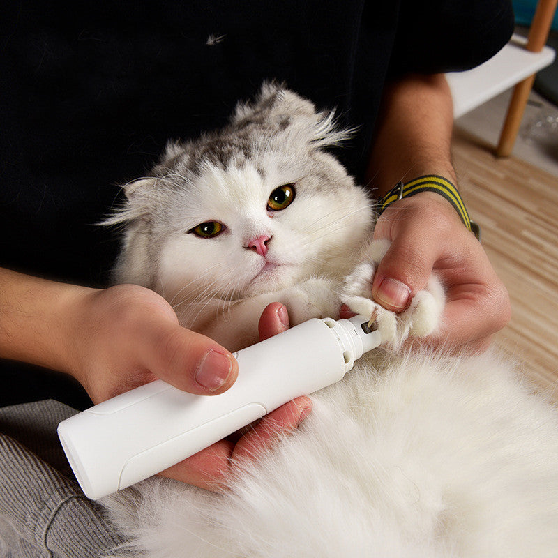 Lima de uñas eléctrica para mascotas